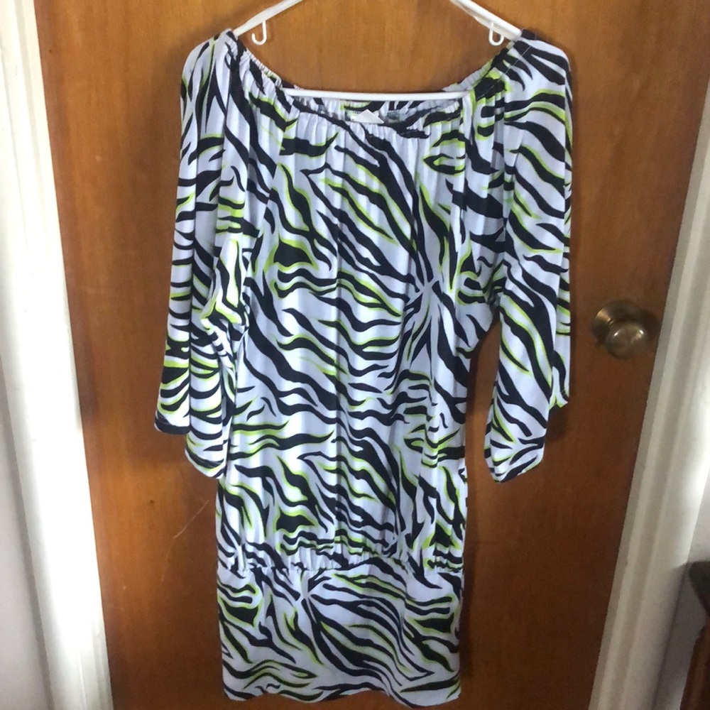 Venus Off The Shoulder Dolman Sleeve Dress